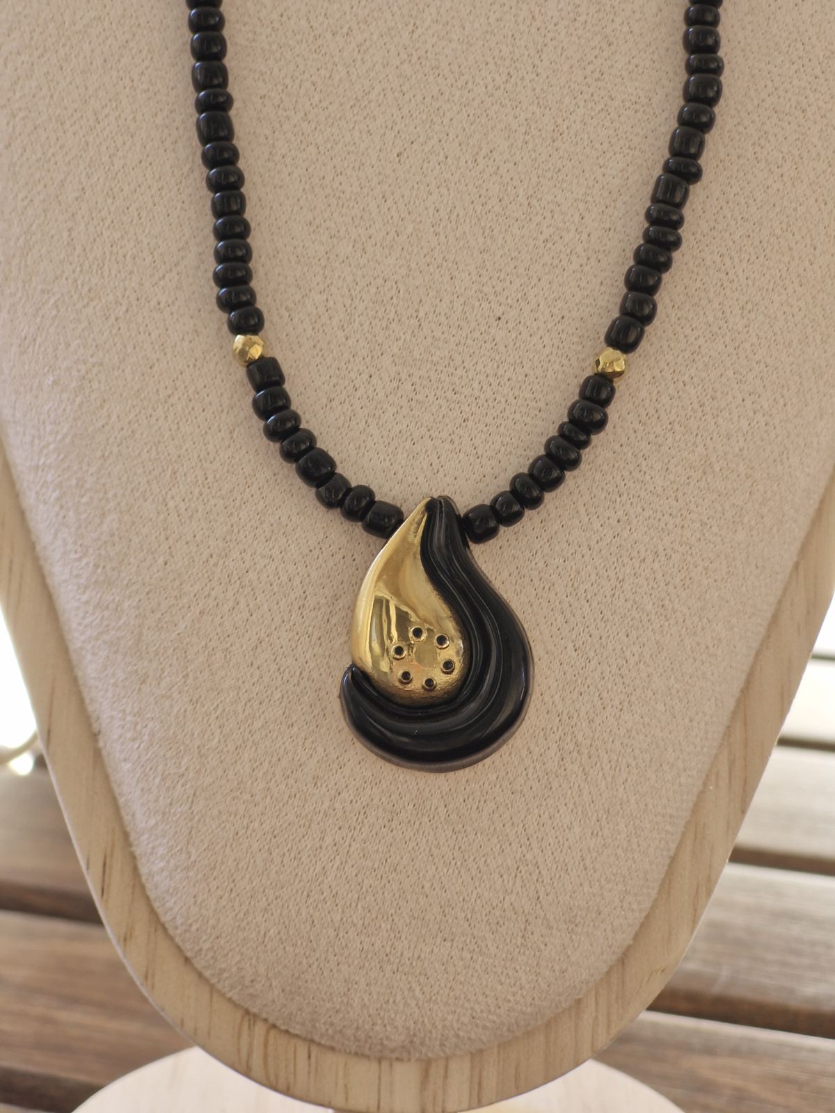 Ατσάλινο κολιέ 3D Μάτι