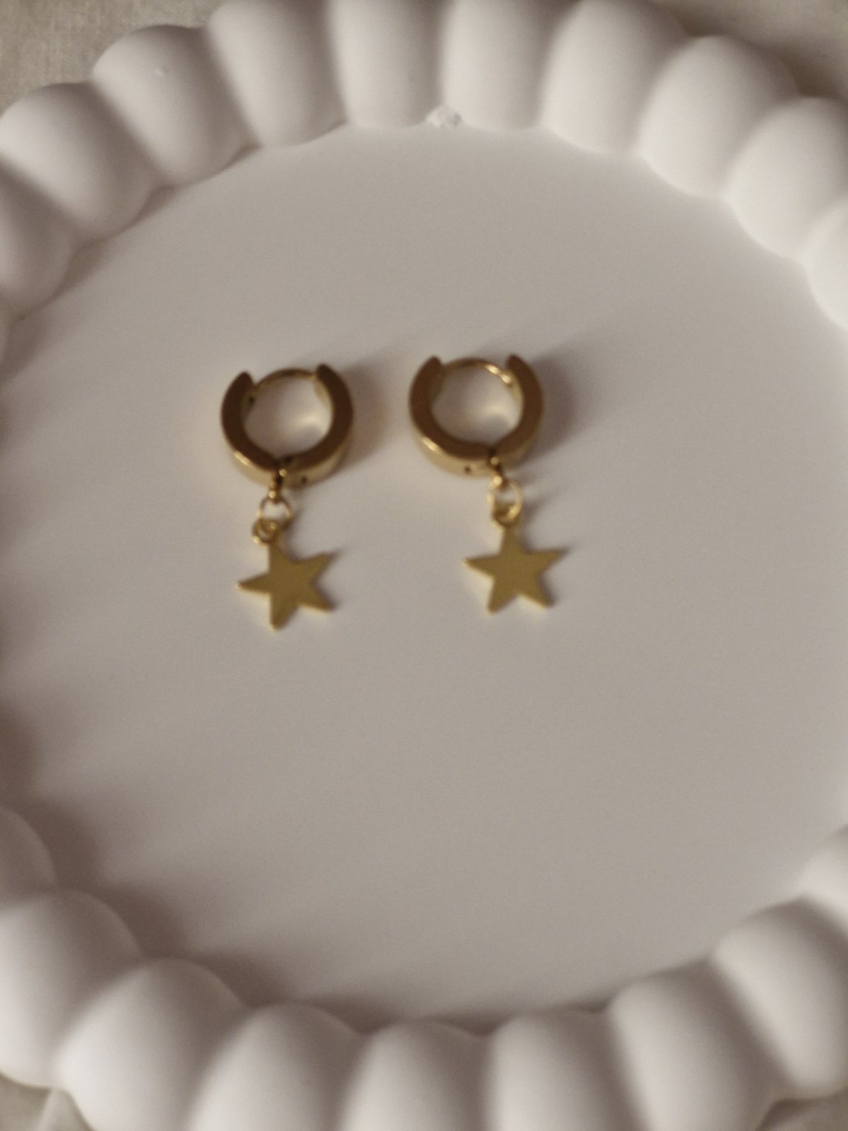 Ατσάλινα σκουλαρίκια αστέρια