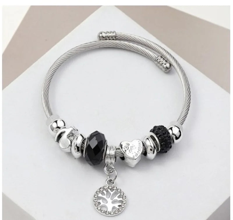 Ατσάλινο βραχιόλι Δέντρο της ζωής