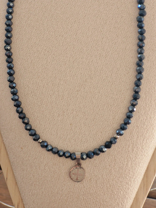 Ατσάλινο κολιέ Κωνσταντινάτο