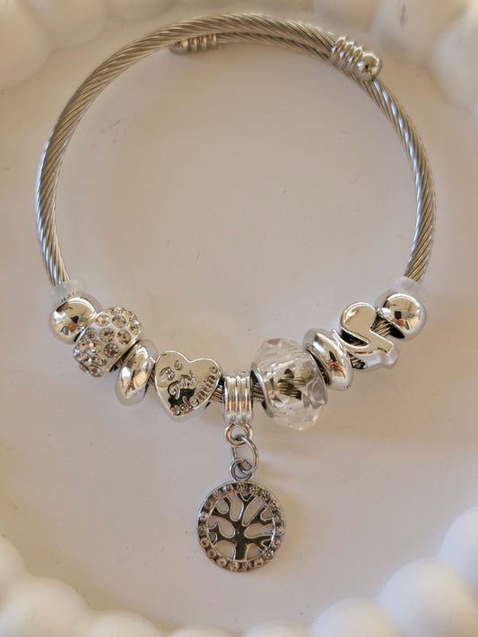 Ατσάλινο βραχιόλι Δέντρο της Ζωής