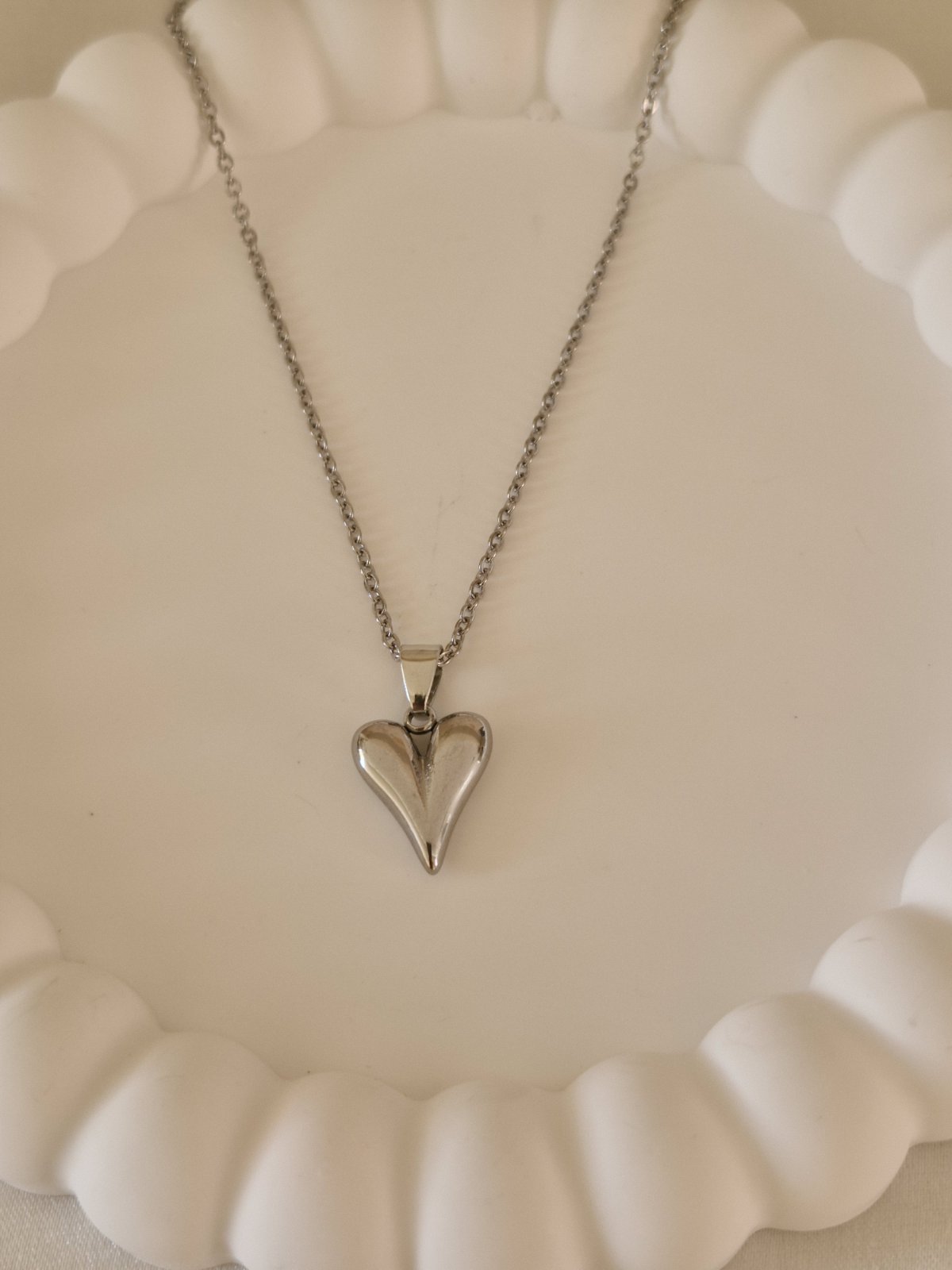 Ατσάλινη αλυσίδα Καρδιά