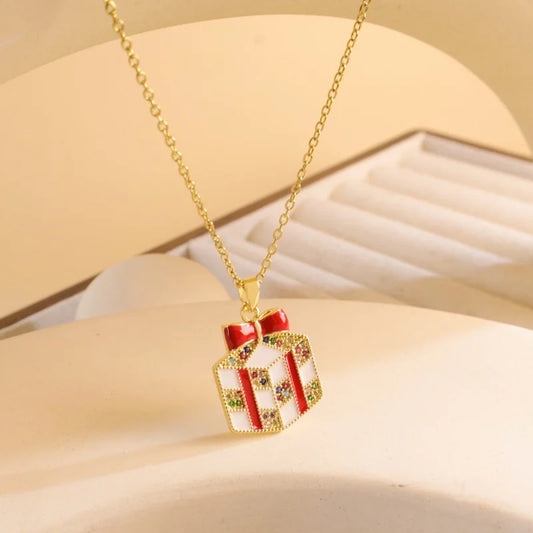 Ατσάλινο κολιέ Δώρο