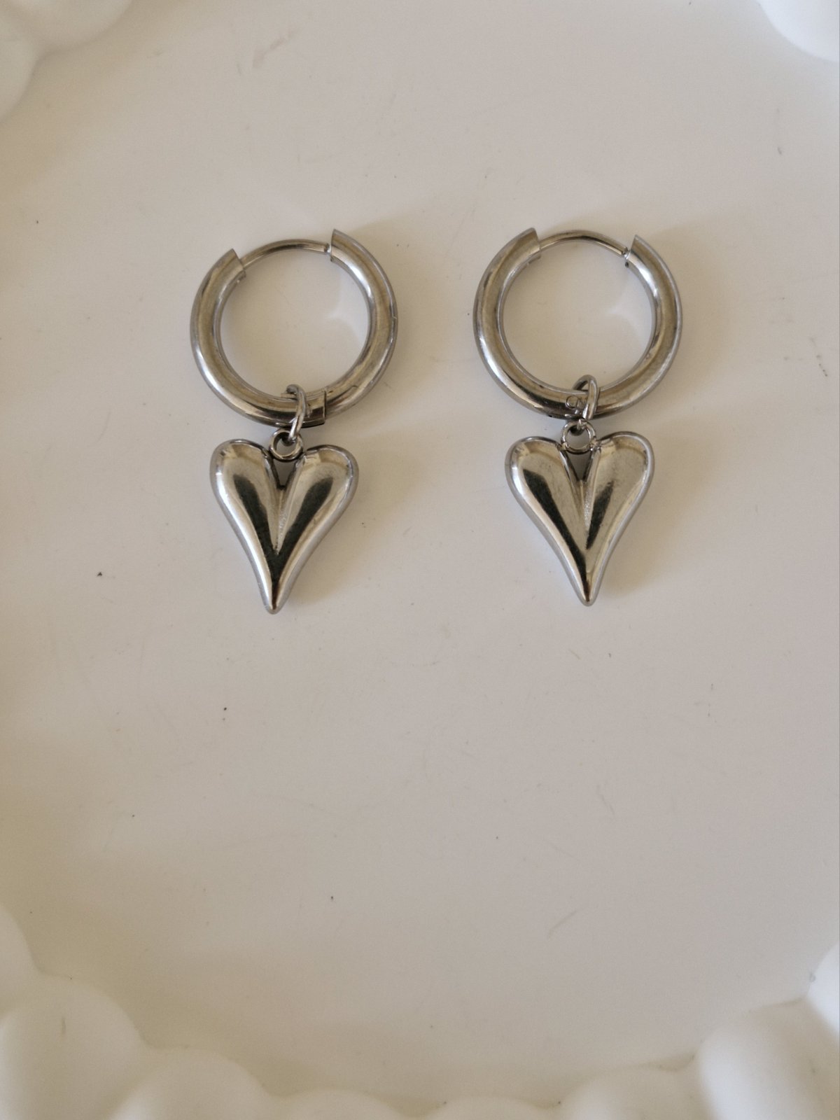 Ατσάλινα κρικάκια Καρδιά