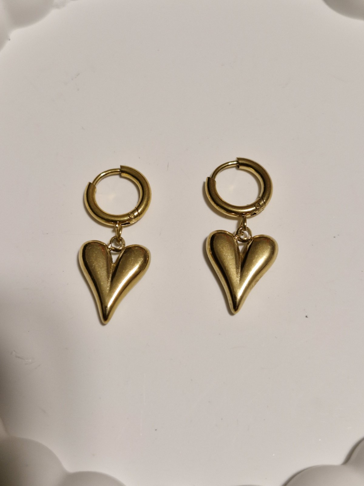 Ατσάλινα κρικάκια Καρδιά