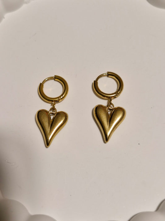 Ατσάλινα κρικάκια Καρδιά