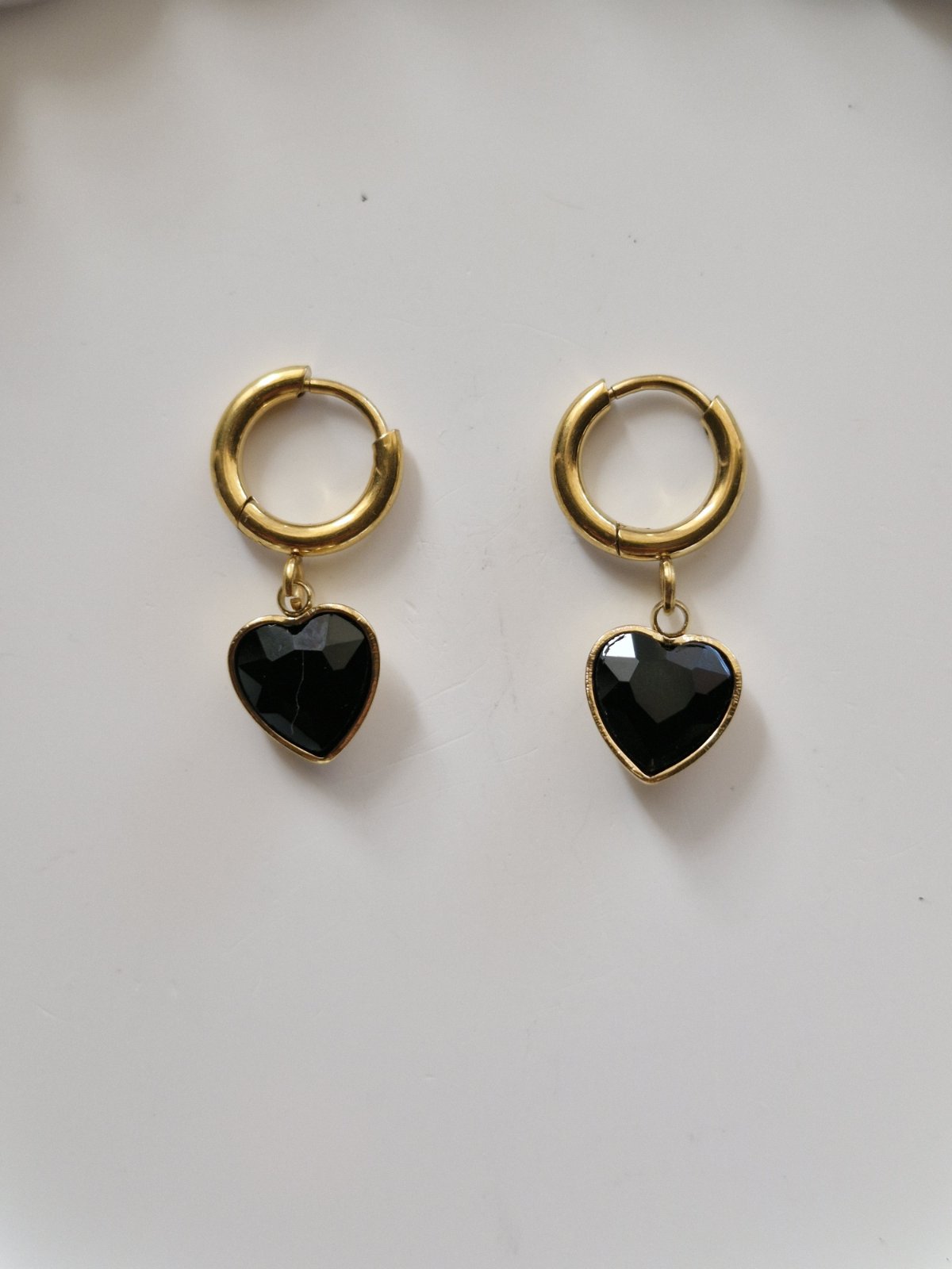 Ατσάλινα σκουλαρίκια ζιργκόν